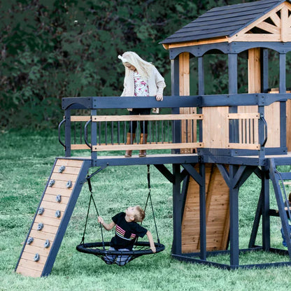 Backyard Discovery Timber Crossing Swing Set