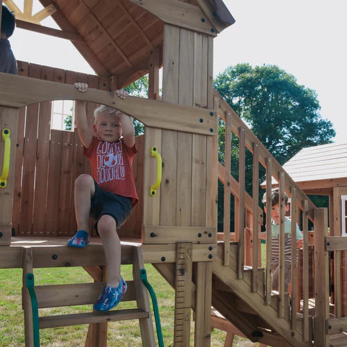 Backyard Discovery Malibu Cedar Swing Set